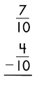 Spectrum Math Grade 4 Chapter 6 Lesson 5 Answer Key Subtracting Fractions with Like Denominators 10