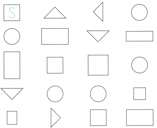 Spectrum Math Grade 1 Chapter 6 Lesson 1 Answer Key Identifying Shapes 2
