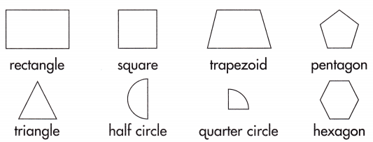 Spectrum Math Grade 1 Chapter 6 Lesson 4 Answer Key Comparing 2-D Shapes 1