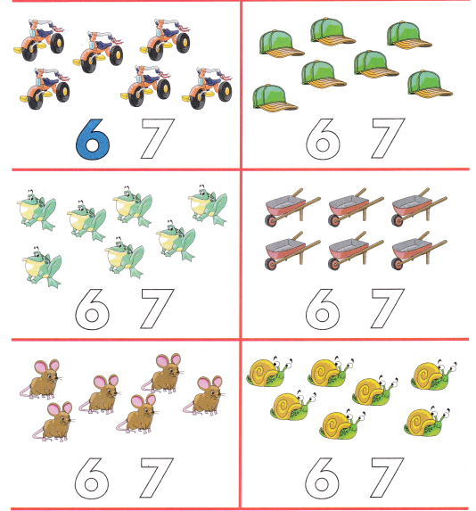 Spectrum Math Kindergarten Chapter 1 Answer Key Counting and Writing Numbers 10