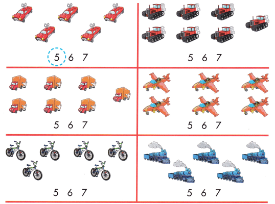 Spectrum Math Kindergarten Chapter 1 Answer Key Counting and Writing Numbers 13