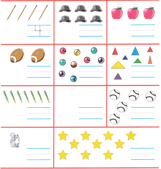 Spectrum Math Kindergarten Chapter 1 Answer Key Counting and Writing Numbers 21