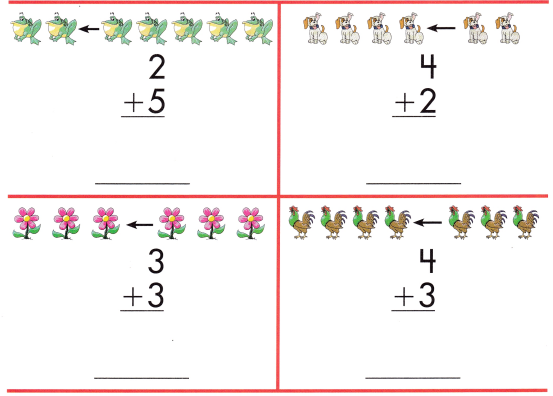 Spectrum Math Kindergarten Chapter 3 Answer Key Addition and Subtraction 14