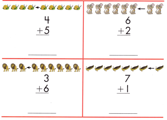 Spectrum Math Kindergarten Chapter 3 Answer Key Addition and Subtraction 18