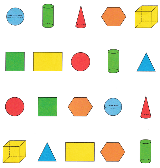 Spectrum Math Kindergarten Chapter 5 Answer Key Geometry 5