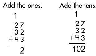 Spectrum Math Grade 4 Chapter 1 Lesson 5 Answer Key Adding Three or More Numbers (2 Digits) img 1