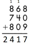 Spectrum Math Grade 3 Chapter 3 Lesson 2 Answer Key Adding 3 or More Numbers (3-digit)-9