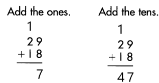 Spectrum Math Grade 4 Chapter 1 Lesson 4 Answer Key Adding through 2 Digits (with renaming) img 2