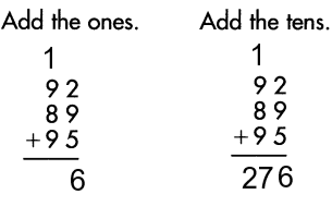 Spectrum Math Grade 4 Chapter 1 Lesson 5 Answer Key Adding Three or More Numbers (2 Digits) img 12