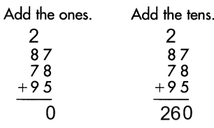 Spectrum Math Grade 4 Chapter 1 Lesson 5 Answer Key Adding Three or More Numbers (2 Digits) img 14