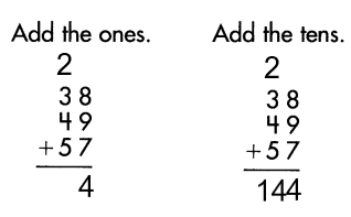 Spectrum Math Grade 4 Chapter 1 Lesson 5 Answer Key Adding Three or More Numbers (2 Digits) img 15