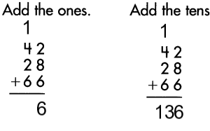 Spectrum Math Grade 4 Chapter 1 Lesson 5 Answer Key Adding Three or More Numbers (2 Digits) img 16