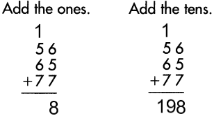 Spectrum Math Grade 4 Chapter 1 Lesson 5 Answer Key Adding Three or More Numbers (2 Digits) img 17