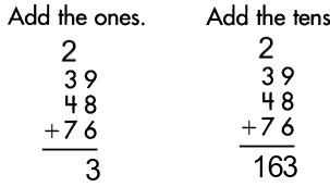 Spectrum Math Grade 4 Chapter 1 Lesson 5 Answer Key Adding Three or More Numbers (2 Digits) img 2