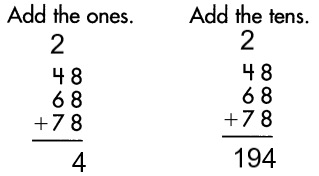 Spectrum Math Grade 4 Chapter 1 Lesson 5 Answer Key Adding Three or More Numbers (2 Digits) img 3