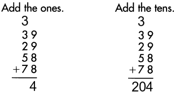 Spectrum Math Grade 4 Chapter 1 Lesson 5 Answer Key Adding Three or More Numbers (2 Digits) img 32