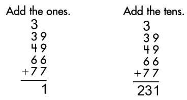 Spectrum Math Grade 4 Chapter 1 Lesson 5 Answer Key Adding Three or More Numbers (2 Digits) img 37