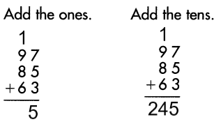Spectrum Math Grade 4 Chapter 1 Lesson 5 Answer Key Adding Three or More Numbers (2 Digits) img 4