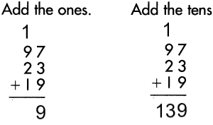 Spectrum Math Grade 4 Chapter 1 Lesson 5 Answer Key Adding Three or More Numbers (2 Digits) img 6