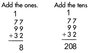 Spectrum Math Grade 4 Chapter 1 Lesson 5 Answer Key Adding Three or More Numbers (2 Digits) img 7