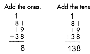 Spectrum Math Grade 4 Chapter 1 Lesson 5 Answer Key Adding Three or More Numbers (2 Digits) img 8