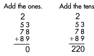 Spectrum Math Grade 4 Chapter 1 Lesson 5 Answer Key Adding Three or More Numbers (2 Digits) img 9