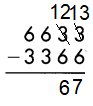 Spectrum-Math-Grade-4-Chapter-3-Lesson-2-Answer-Key-Subtracting-through-4-Digits-13(a)
