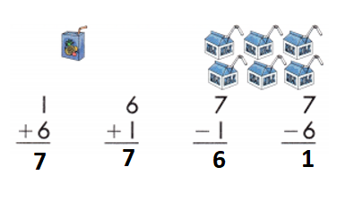 Spectrum-Math-Grade-1-Chapter-1-Lesson-1.17-Fact-Families-7-Through-10-Answers-Key-Add or Subtract-14