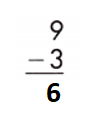 Spectrum-Math-Grade-1-Chapter-1-Lesson-1.19-Subtraction-Practice-Through-10-Answers-Key-Subtract-3