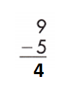 Spectrum-Math-Grade-1-Chapter-1-Lesson-1.19-Subtraction-Practice-Through-10-Answers-Key-Subtract-4