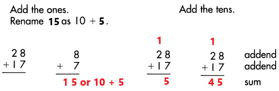 Spectrum-Math-Grade-3-Chapter-1-Lesson-5-Answer-Key-Adding-2-Digit-Numbers-with-renaming-16