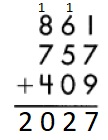 Spectrum Math Grade 3 Chapter 3 Lesson 2 Answer Key Adding 3 or More Numbers (3-digit)-13