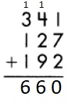 Spectrum Math Grade 3 Chapter 3 Lesson 2 Answer Key Adding 3 or More Numbers (3-digit)-19