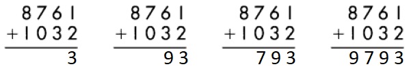 Spectrum Math Grade 3 Chapter 3 Lesson 3 Answer Key Adding 4-Digit Numbers-11