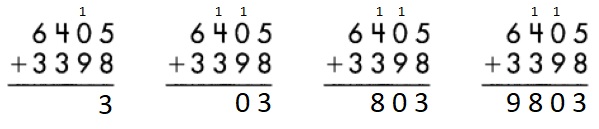 Spectrum Math Grade 3 Chapter 3 Lesson 3 Answer Key Adding 4-Digit Numbers-6