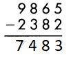 Spectrum Math Grade 3 Chapter 3 Lesson 4 Answer Key Subtracting to 4 Digits-1