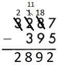 Spectrum Math Grade 3 Chapter 3 Lesson 4 Answer Key Subtracting to 4 Digits-122