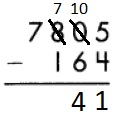 Spectrum Math Grade 3 Chapter 3 Lesson 4 Answer Key Subtracting to 4 Digits-124