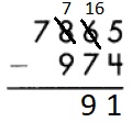 Spectrum Math Grade 3 Chapter 3 Lesson 4 Answer Key Subtracting to 4 Digits-135