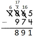 Spectrum Math Grade 3 Chapter 3 Lesson 4 Answer Key Subtracting to 4 Digits-136