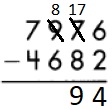 Spectrum Math Grade 3 Chapter 3 Lesson 4 Answer Key Subtracting to 4 Digits-139