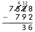 Spectrum Math Grade 3 Chapter 3 Lesson 4 Answer Key Subtracting to 4 Digits-36