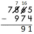 Spectrum Math Grade 3 Chapter 3 Lesson 4 Answer Key Subtracting to 4 Digits-90