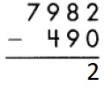 Spectrum Math Grade 3 Chapter 3 Lesson 4 Answer Key Subtracting to 4 Digits-97
