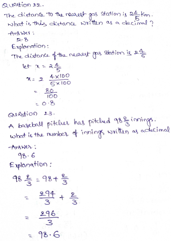 Go Math Grade 8 Answer Key Chapter 1 Real Numbers Page No. 13 Q22-23