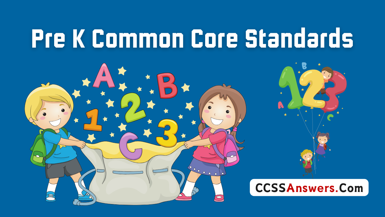 Pre K Common Core Standards