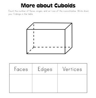 Properties of a Cuboid